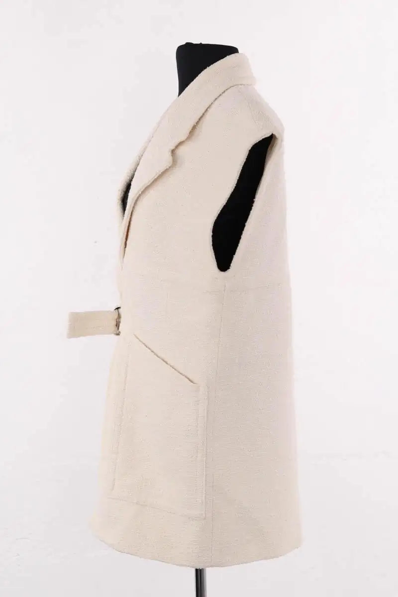 Veste Iro Ecru en Coton