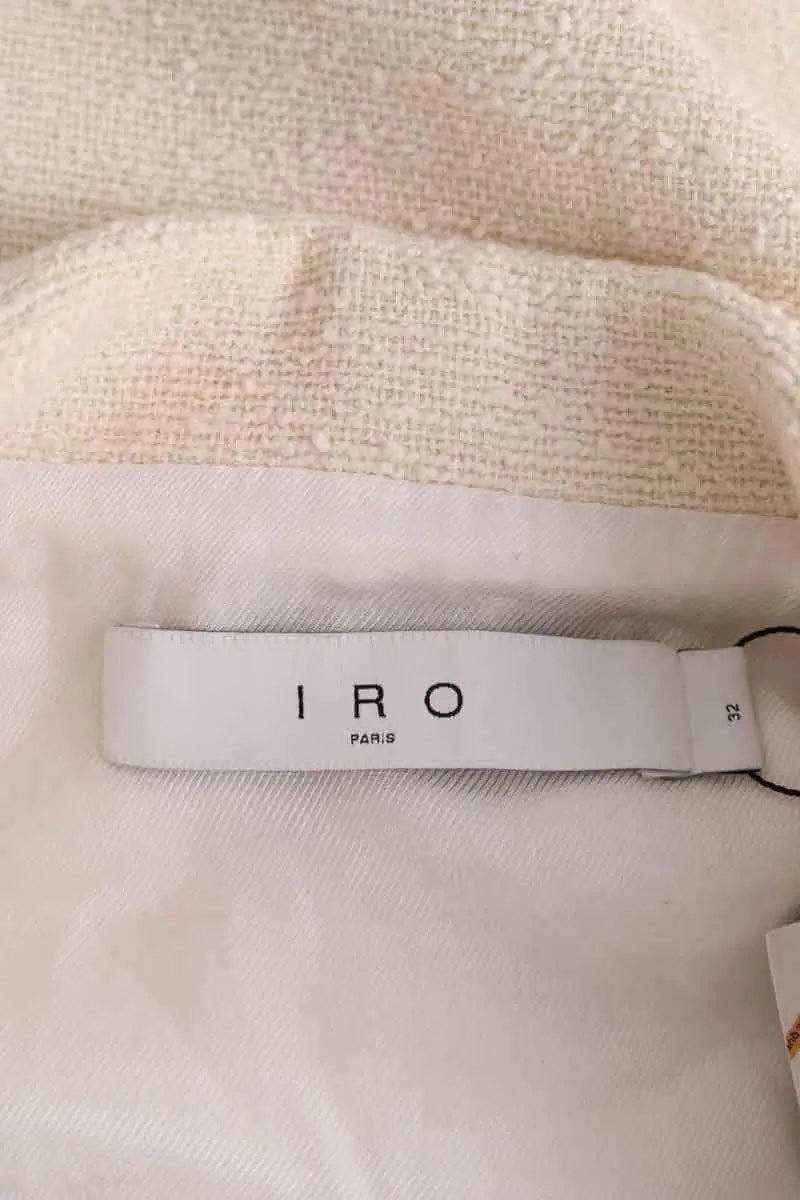 Veste Iro Ecru en Coton