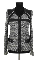Veste Iro Izzy Noir en Synthétique, taille M - Seconde Main