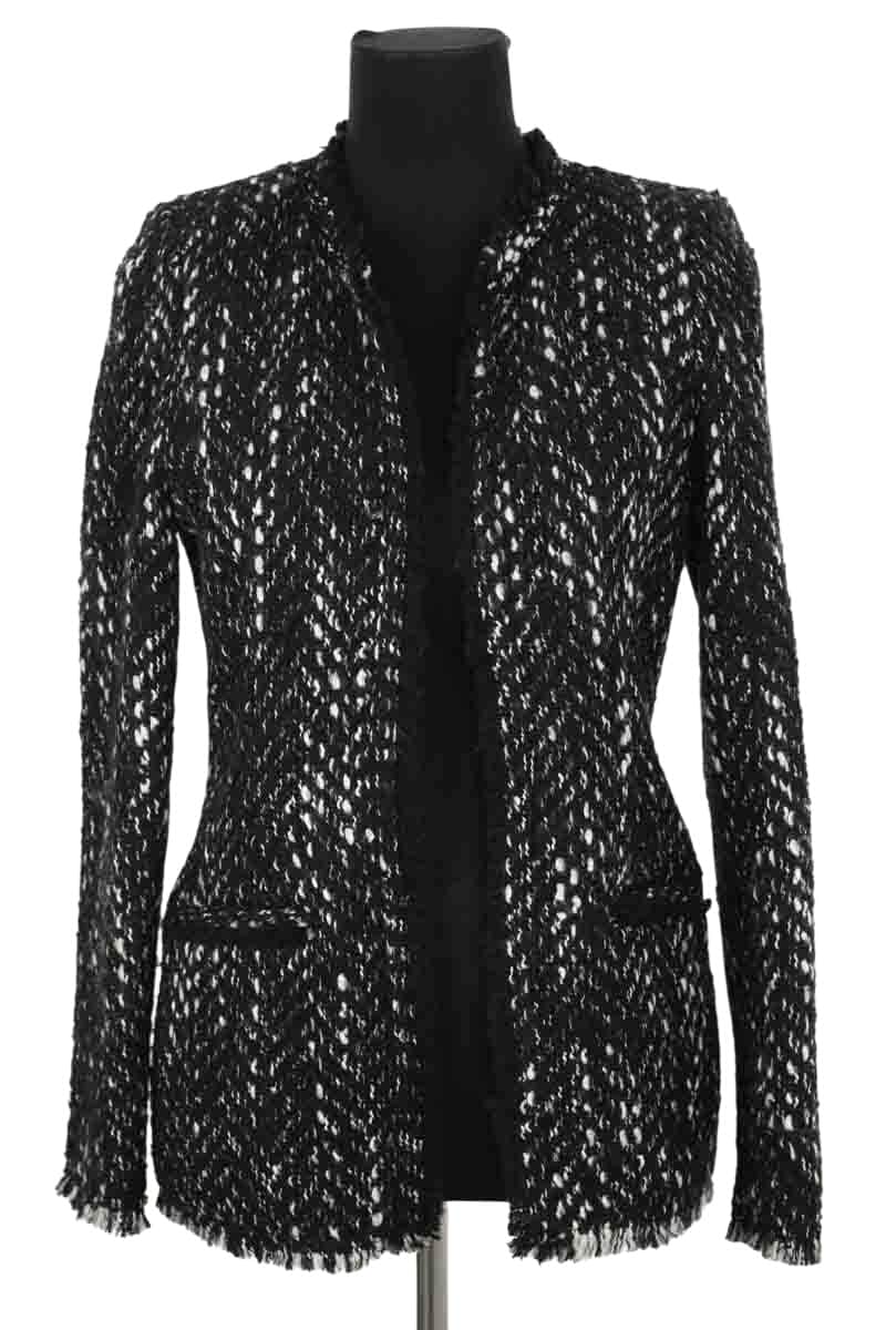 Veste Iro Leonard Noir en Laine, taille S - Seconde Main