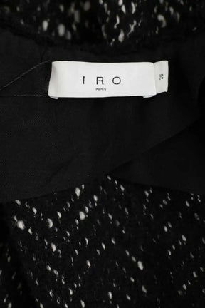 Veste Iro Leonard Noir en Laine