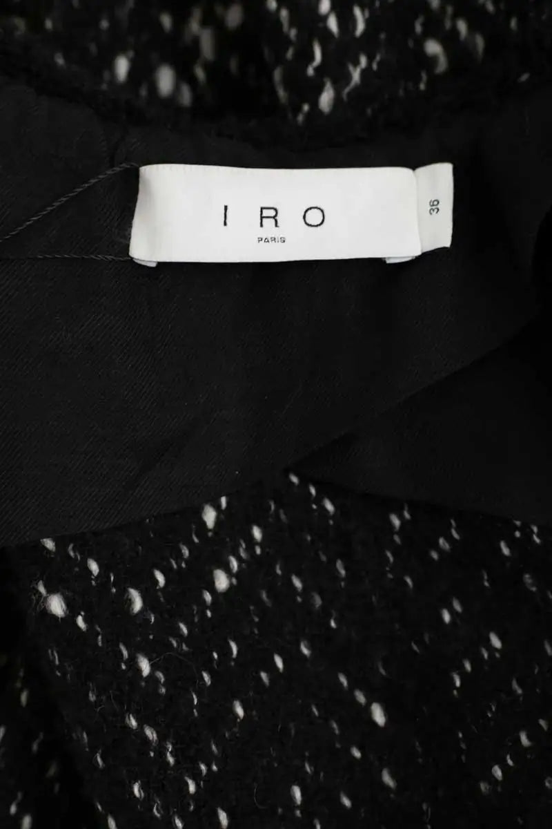 Veste Iro Leonard Noir en Laine