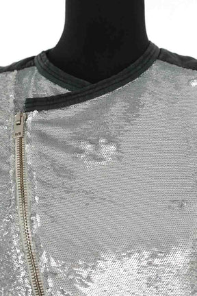 Veste Iro Longina Argent en Paillettes