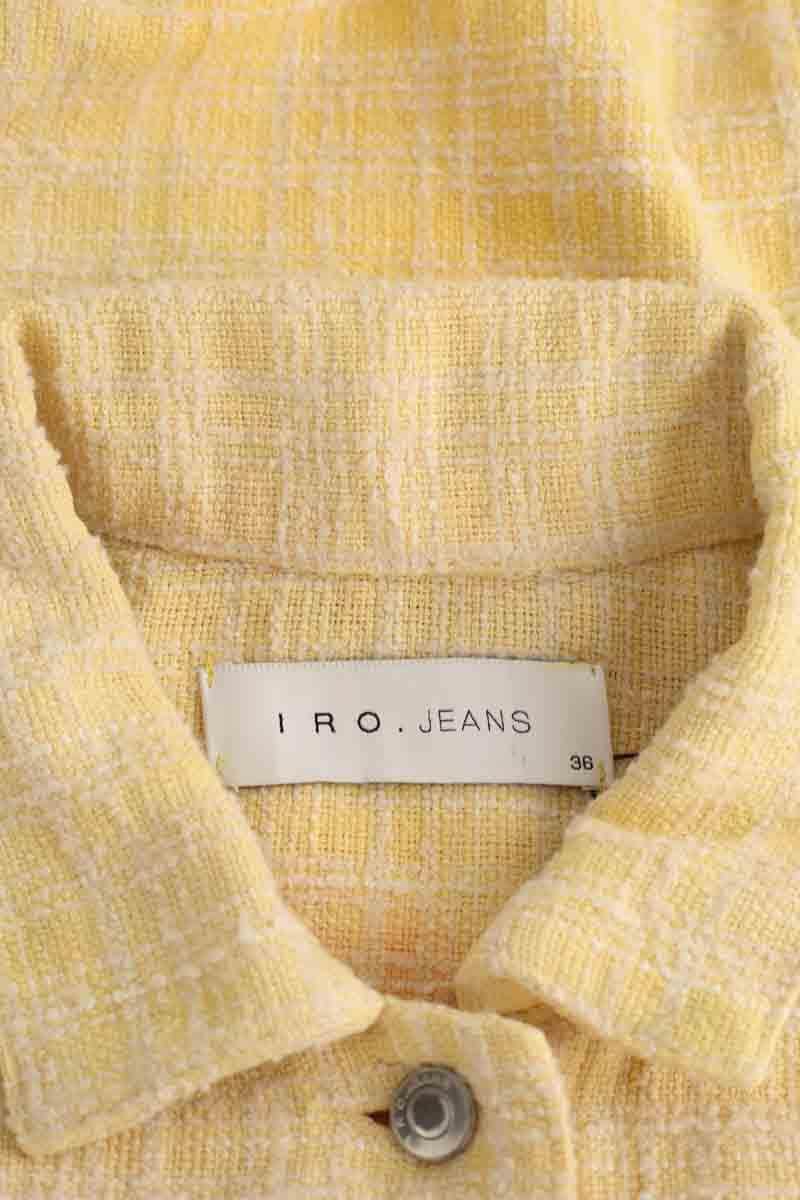 Veste Iro Maloma Jaune en Coton