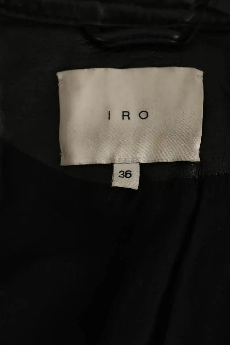 Veste Iro Marron en Cuir