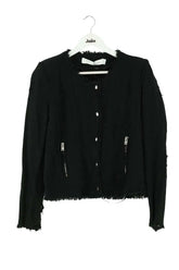 Veste Iro Noir en Coton, taille S - Seconde Main