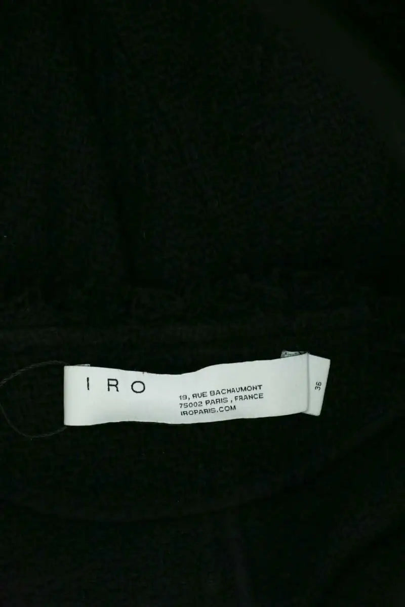 Veste Iro Noir en Coton
