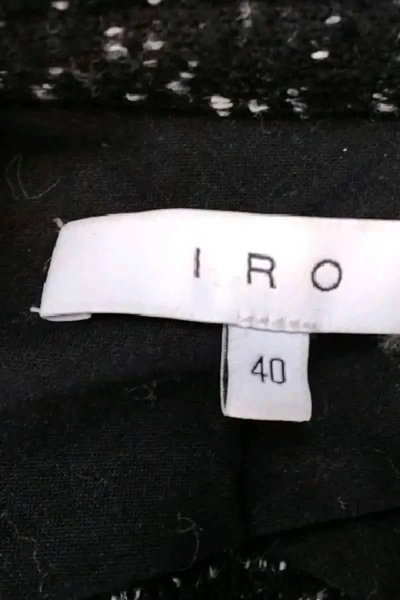 Veste Iro Noir en Polyester
