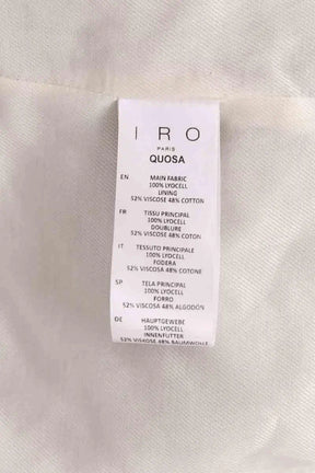 Veste Iro Quosa Kaki en Synthétique