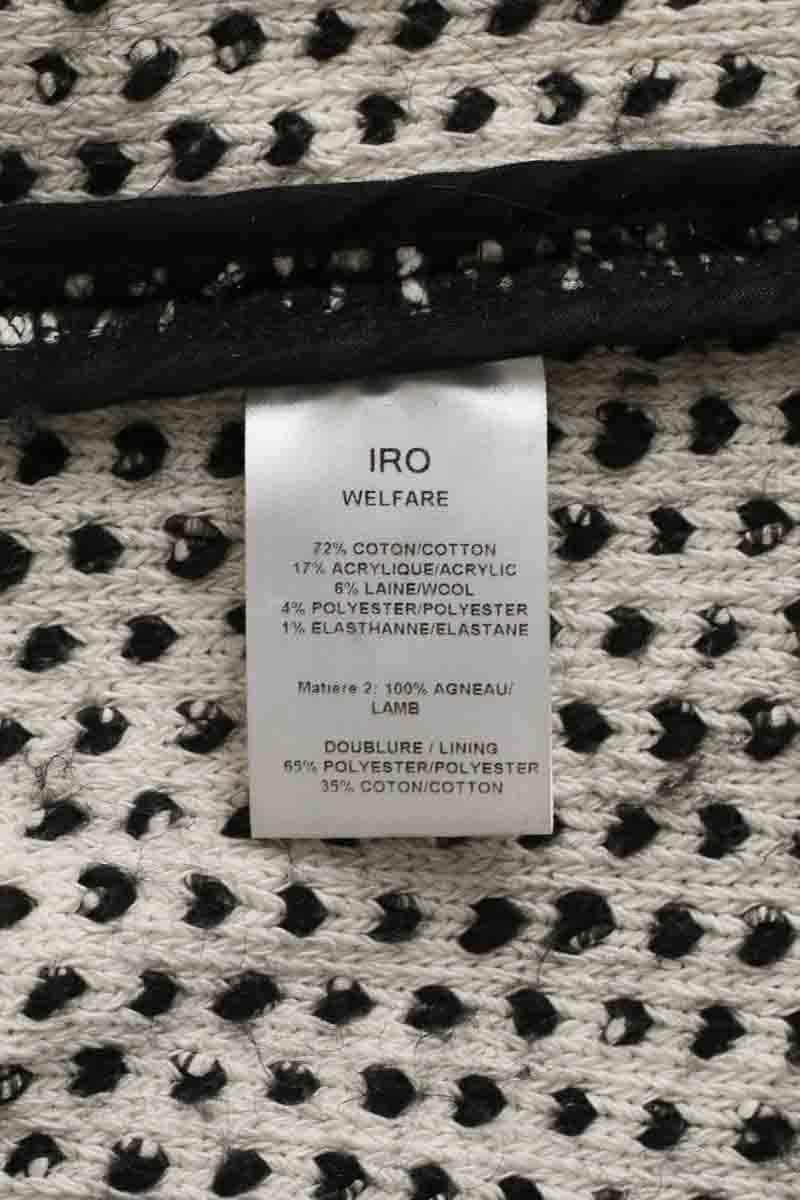 Veste Iro Welfare Noir en Coton