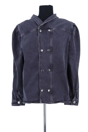Veste Isabel Marant Anthracite en Coton, taille XS - Seconde Main
