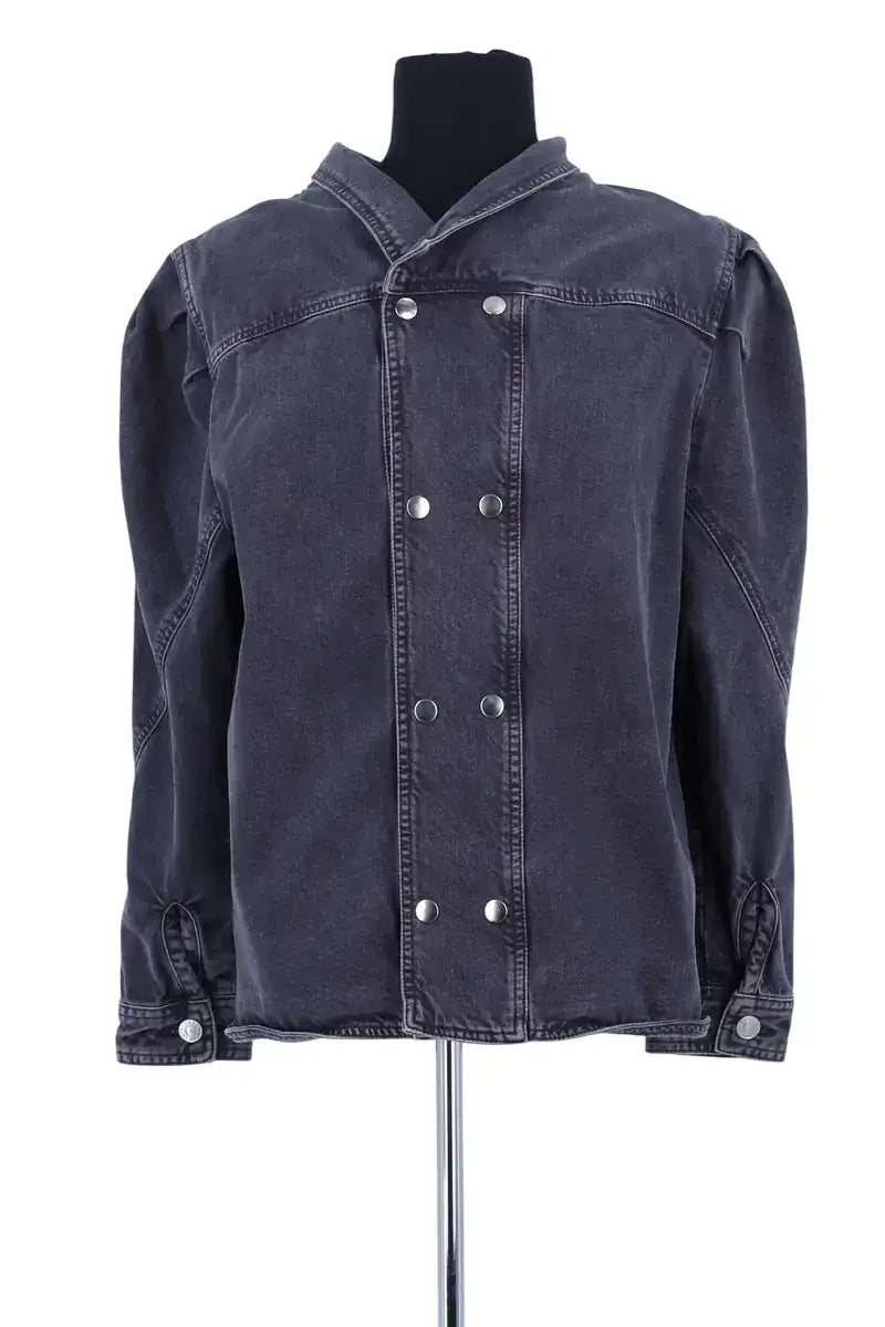 Veste Isabel Marant Anthracite en Coton, taille XS - Seconde Main