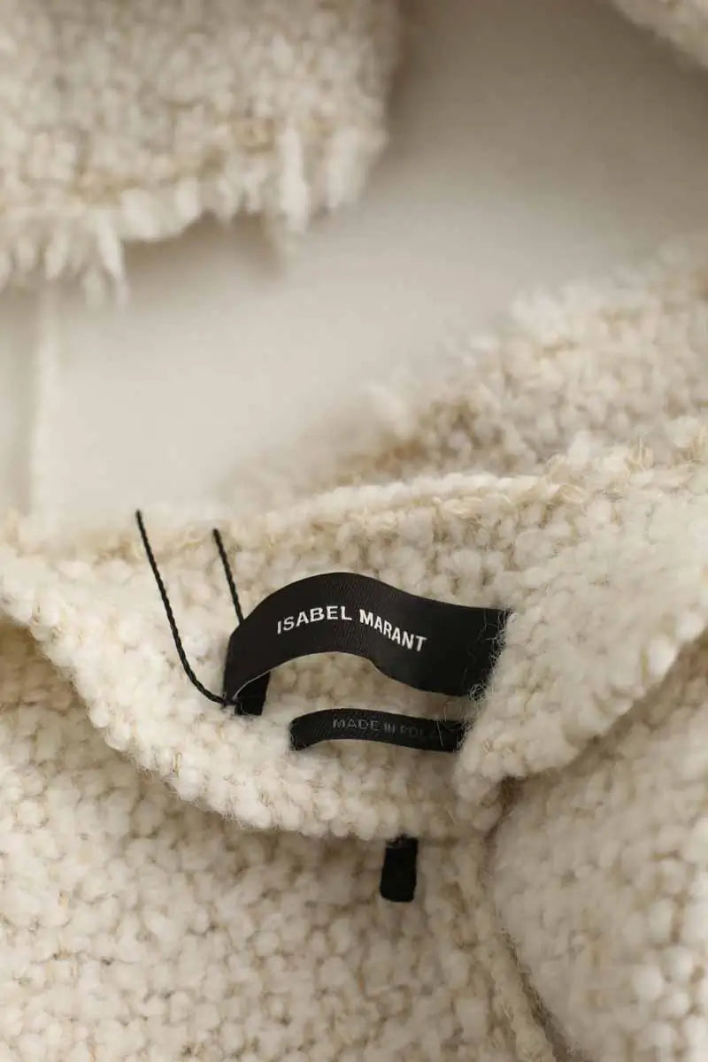Veste Isabel Marant Ecru en Synthétique