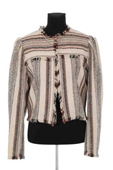 Veste Isabel Marant Étoile Beige en Synthétique, taille S - Seconde Main