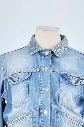 Veste Isabel Marant Étoile Bleu en Coton