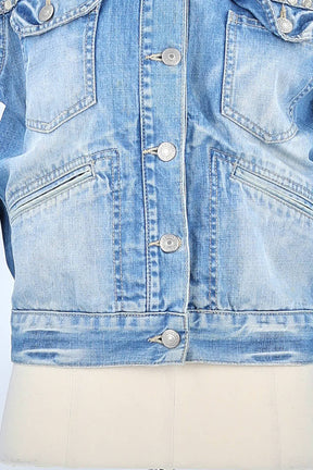 Veste Isabel Marant Étoile Bleu en Coton