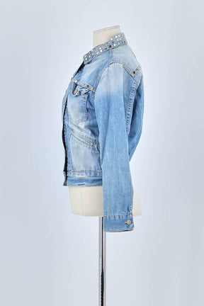 Veste Isabel Marant Étoile Bleu en Coton