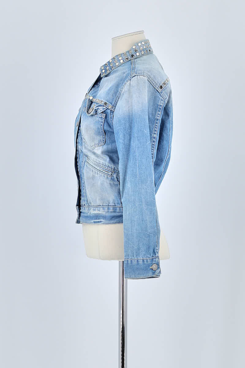 Veste Isabel Marant Étoile Bleu en Coton