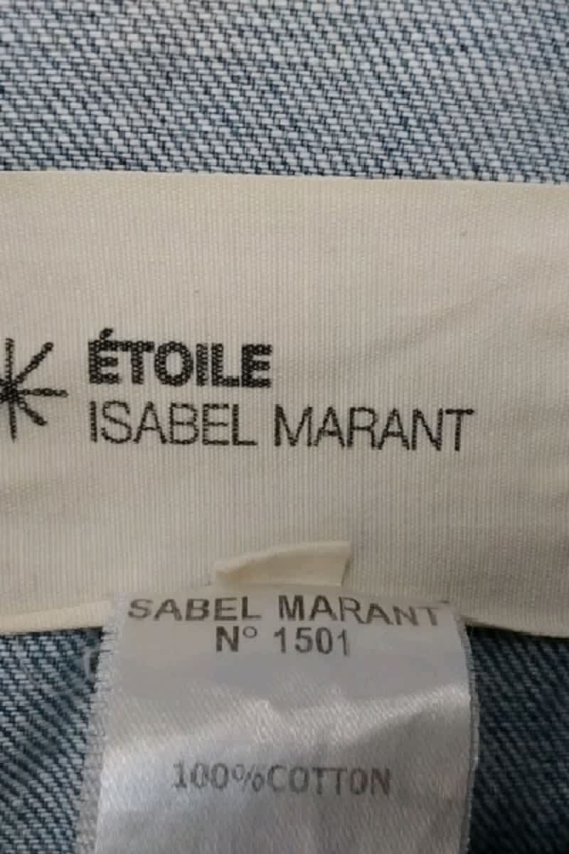 Veste Isabel Marant Étoile Bleu en Coton