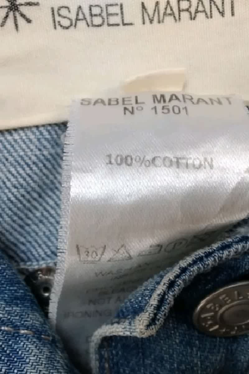 Veste Isabel Marant Étoile Bleu en Coton