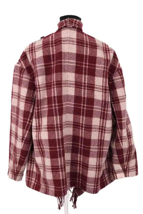 Veste Isabel Marant Étoile Bordeaux en Laine