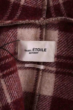 Veste Isabel Marant Étoile Bordeaux en Laine