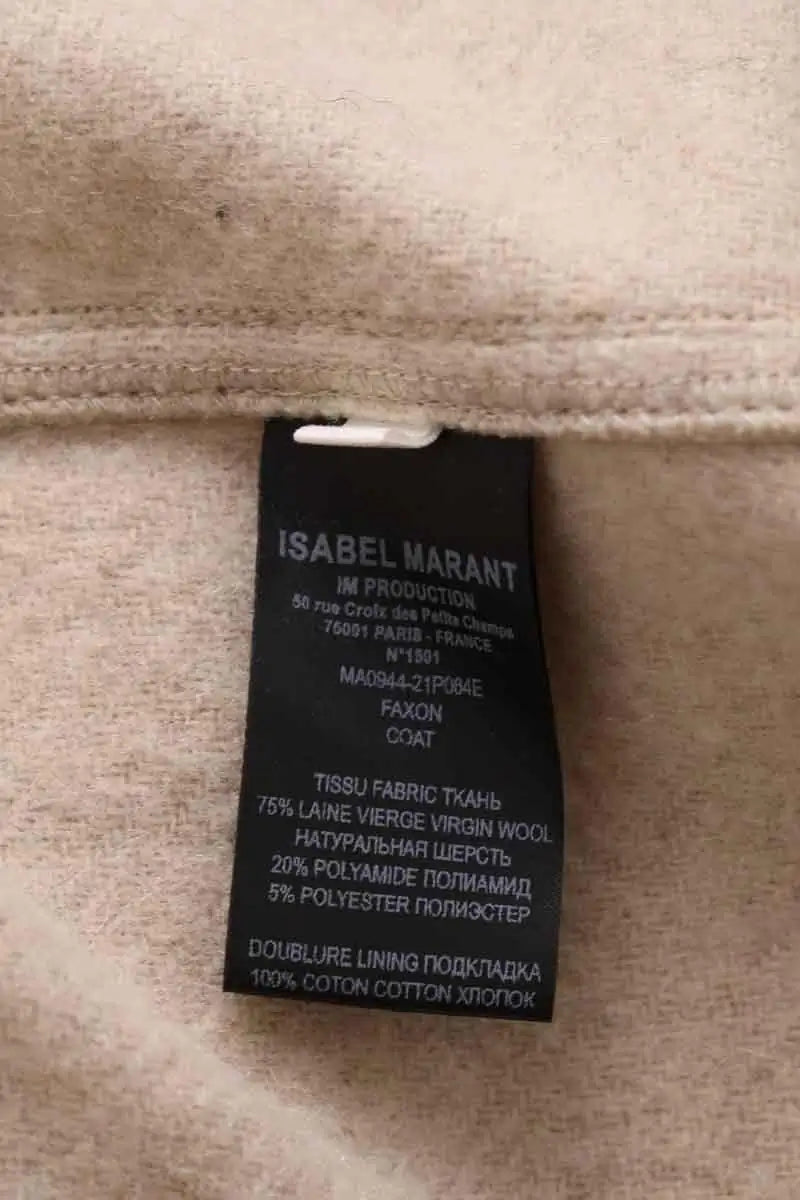 Veste Isabel Marant Étoile Ecru en Laine