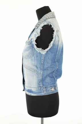 Veste Isabel Marant Étoile Helena Bleu en Coton