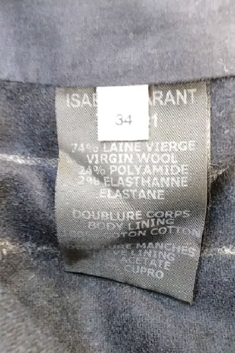 Veste Isabel Marant Étoile Marine en Laine