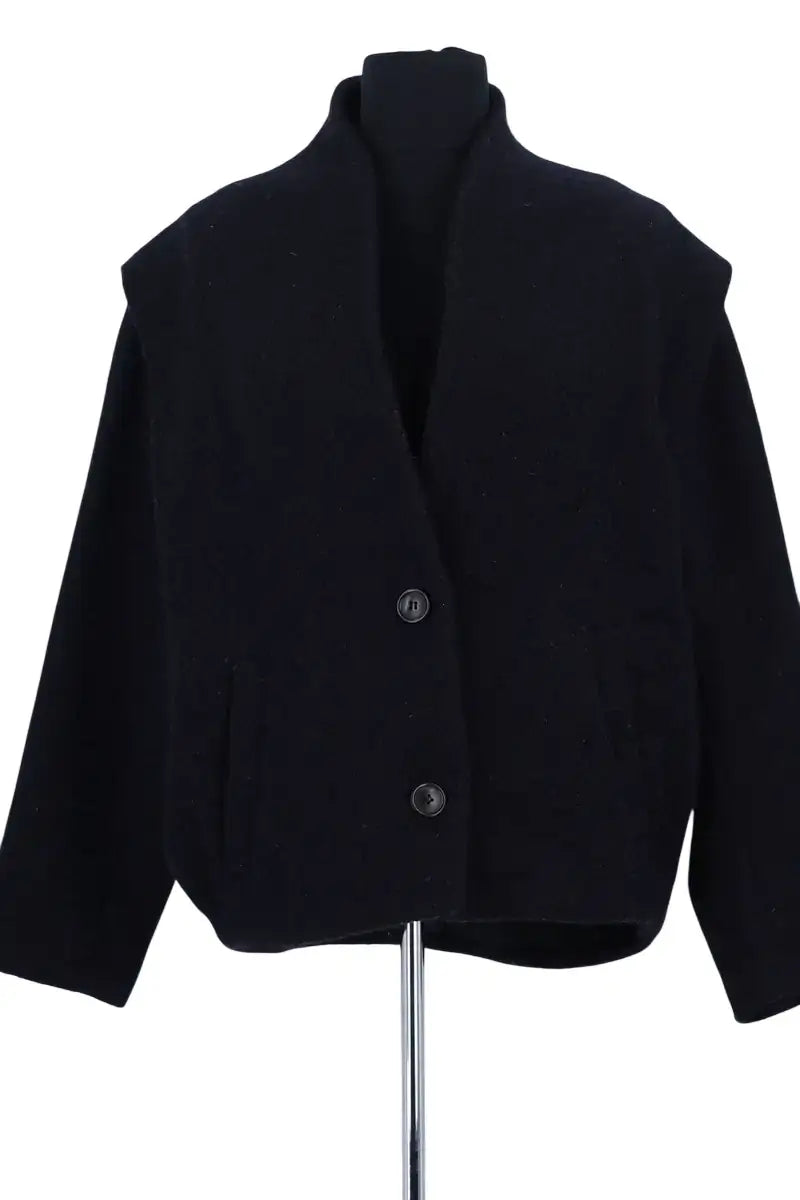 Veste Isabel Marant Étoile Noir en Laine, taille S - Seconde Main