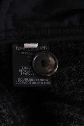 Veste Isabel Marant Étoile Noir en Laine
