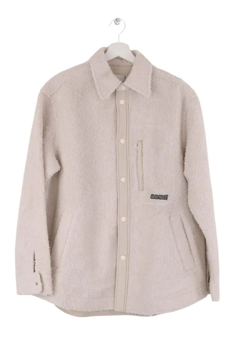 Veste Isabel Marant Maja Ecru en Synthétique, taille S - Seconde Main