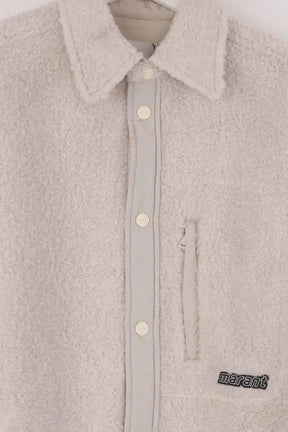 Veste Isabel Marant Maja Ecru en Synthétique