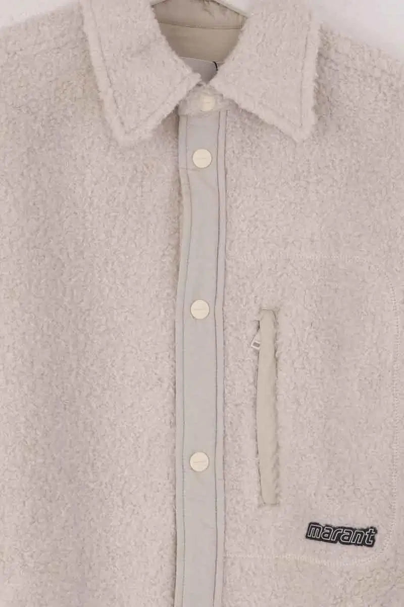Veste Isabel Marant Maja Ecru en Synthétique