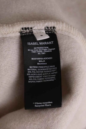Veste Isabel Marant Maja Ecru en Synthétique