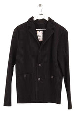 Veste Issey Miyake Homme Plissé  Noir en Synthétique, taille XL - Seconde Main