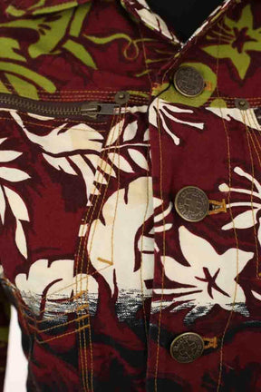 Veste Jean Paul Gaultier Bordeaux en Coton