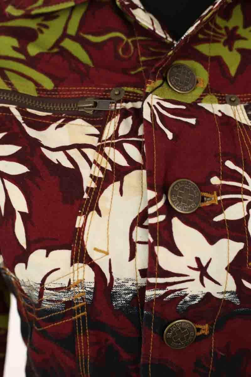 Veste Jean Paul Gaultier Bordeaux en Coton