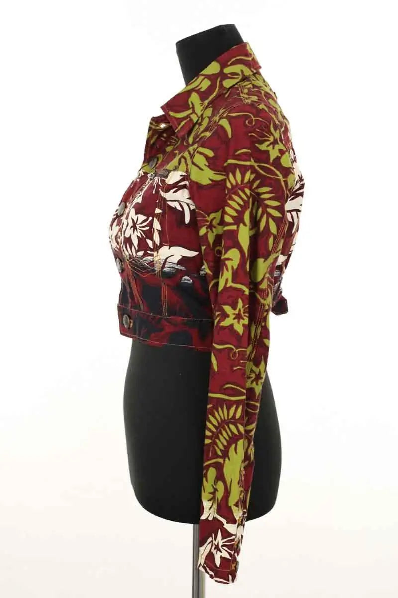 Veste Jean Paul Gaultier Bordeaux en Coton