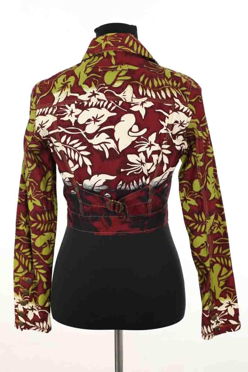 Veste Jean Paul Gaultier Bordeaux en Coton