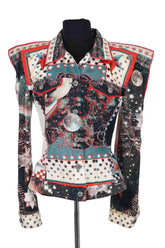 Veste Jean Paul Gaultier Multicolore en Coton, taille L - Seconde Main