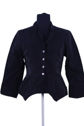 Veste Kenzo Noir en Lin, taille L - Seconde Main