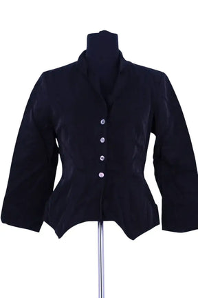 Veste Kenzo Noir en Lin, taille L - Seconde Main