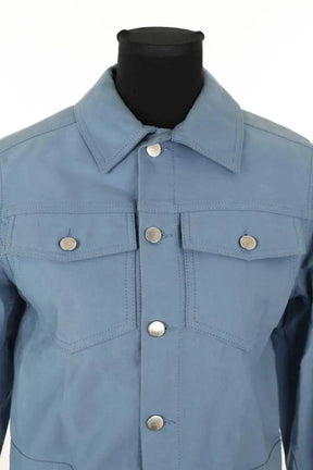 Veste Kitsuné Bleu en Coton