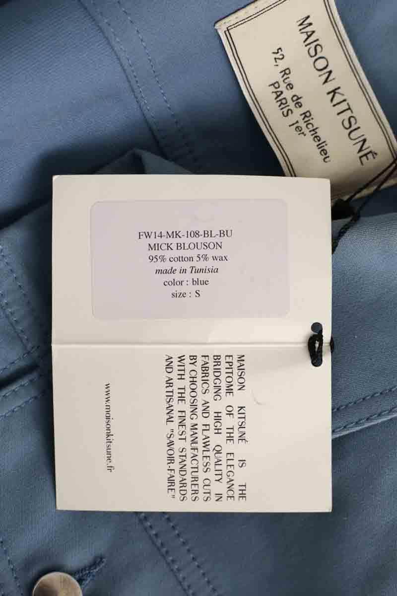 Veste Kitsuné Bleu en Coton