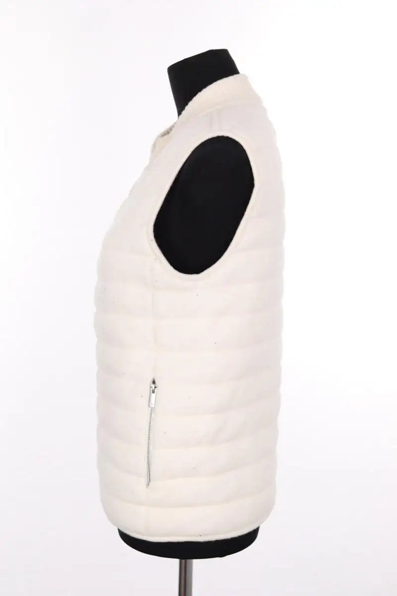 Veste Kujten Blanc en Cachemire