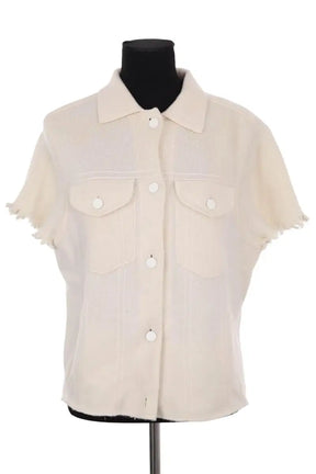 Veste Kujten Blanc en Cachemire, taille M - Seconde Main