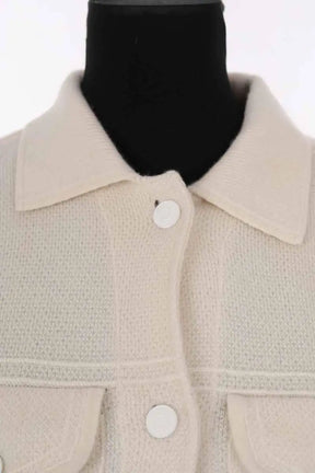 Veste Kujten Blanc en Cachemire