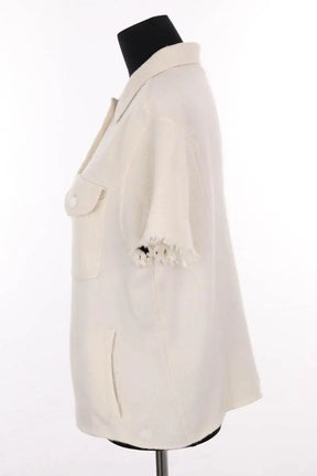 Veste Kujten Blanc en Cachemire