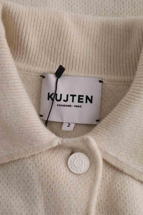 Veste Kujten Blanc en Cachemire